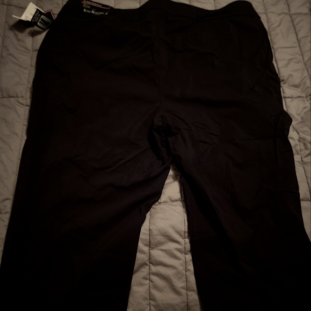 Kim Rogers Curvy Black Dress Pant 22W